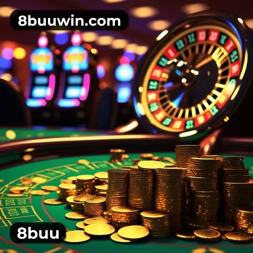 Imagem promocional da 8buu mostrando a plataforma e suas vantagens