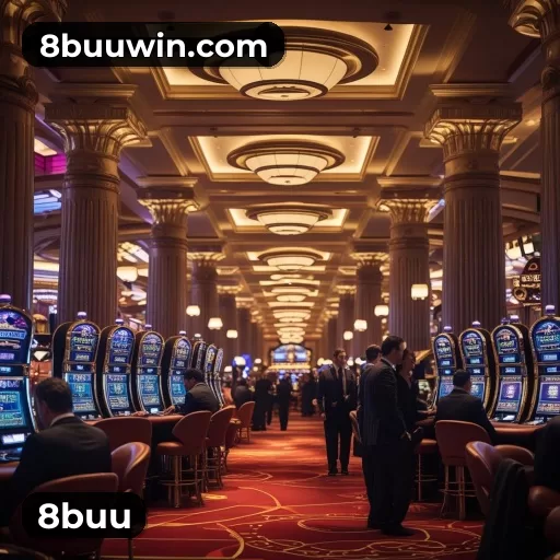 Imagem promocional da 8buu mostrando a plataforma e suas vantagens